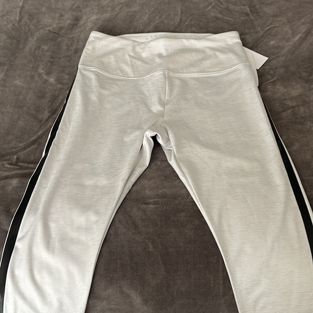 M, Spalding, Foil Printed Leggings w/ Contrast